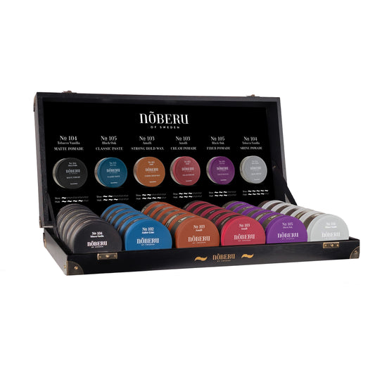 Noberu Display Box Waxes