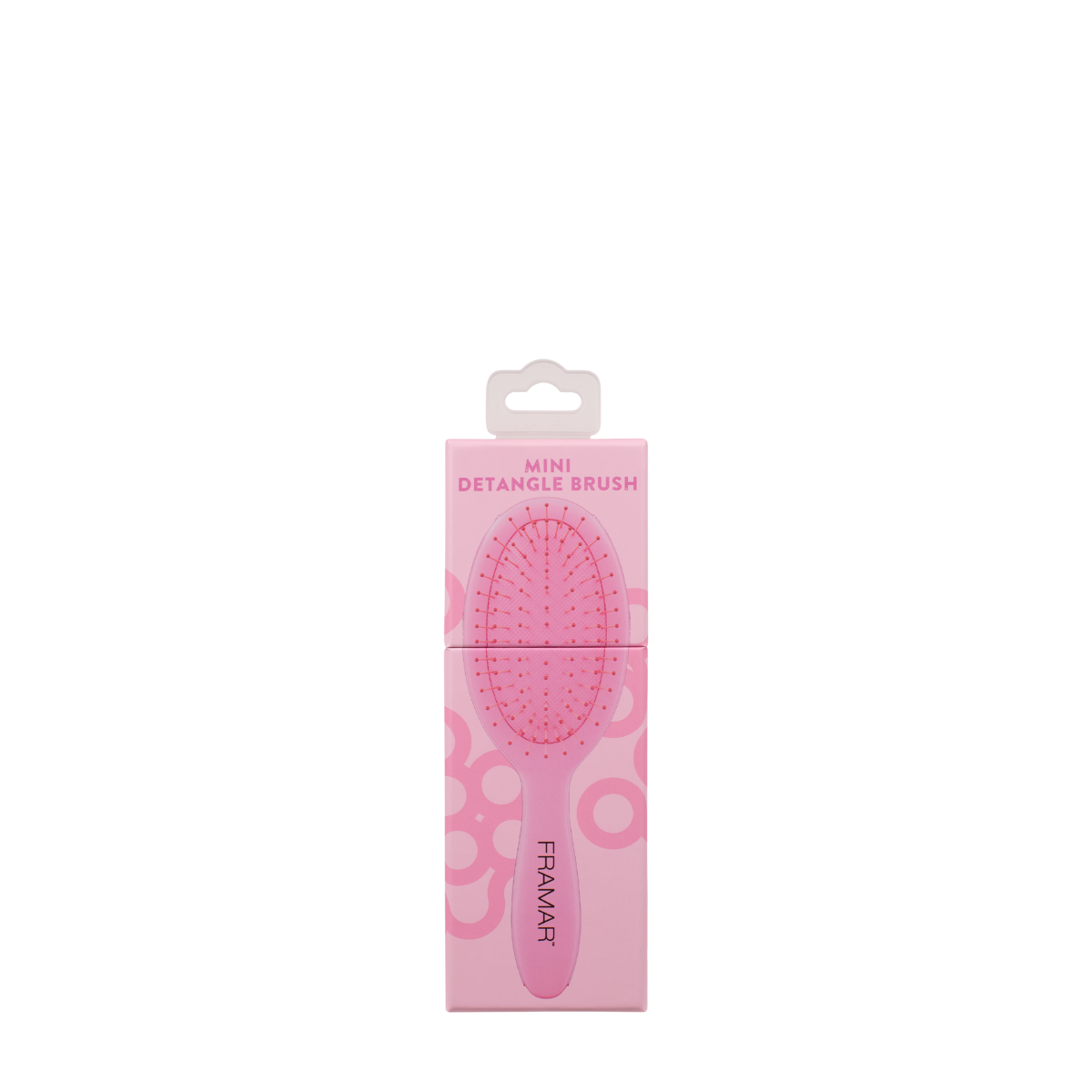Framar Mini Detangle Brush - Pink