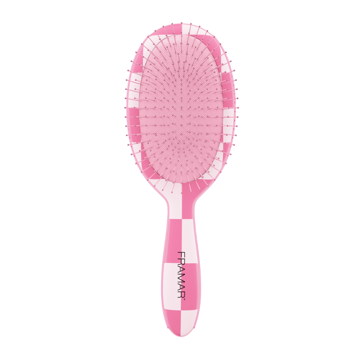 Framar Detangle Brush - Checked Out Pink
