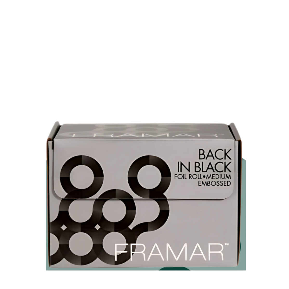 Framar Embossed Roll Medium Black (320ft)