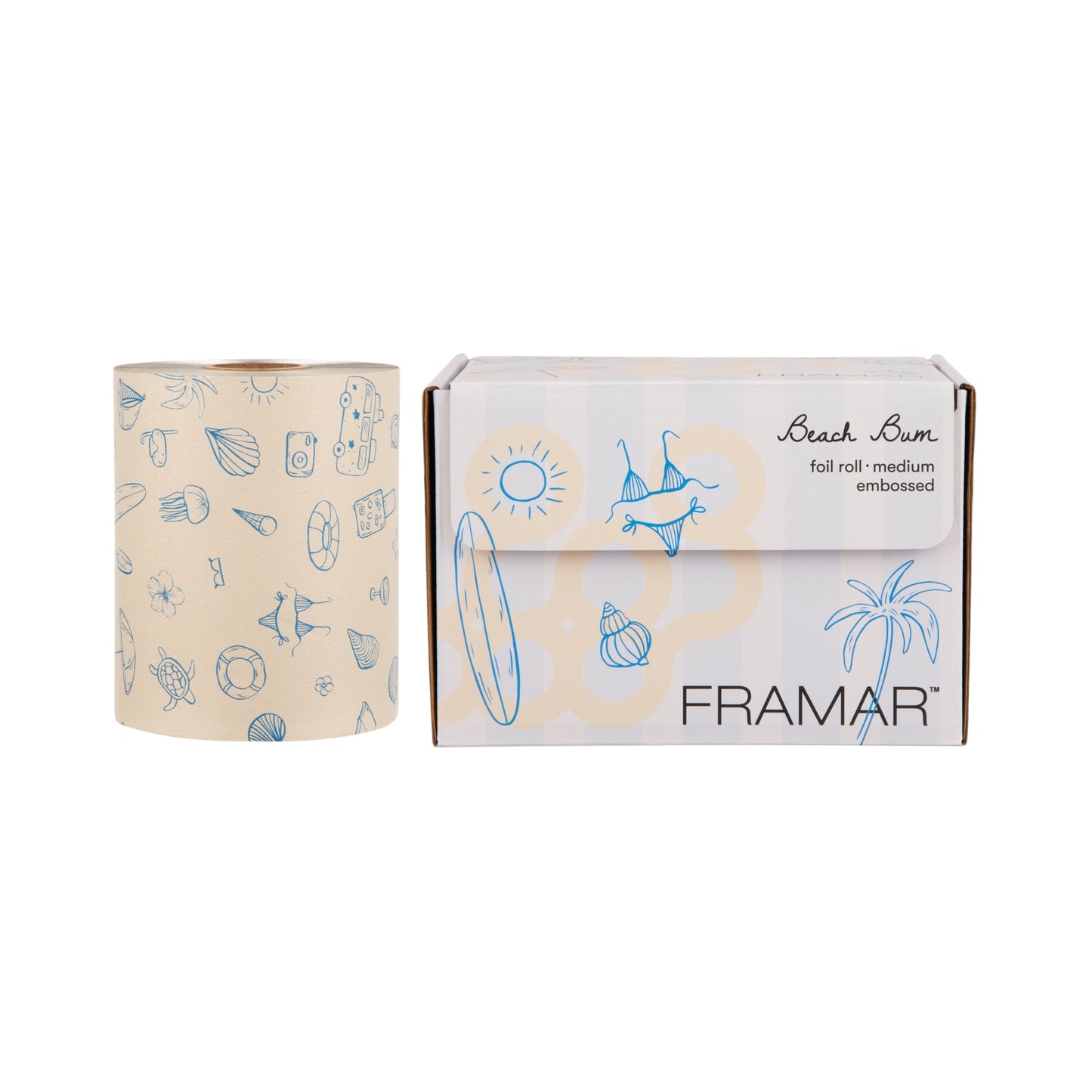 Framar Embossed Roll Medium Beach Bum (320 ft)