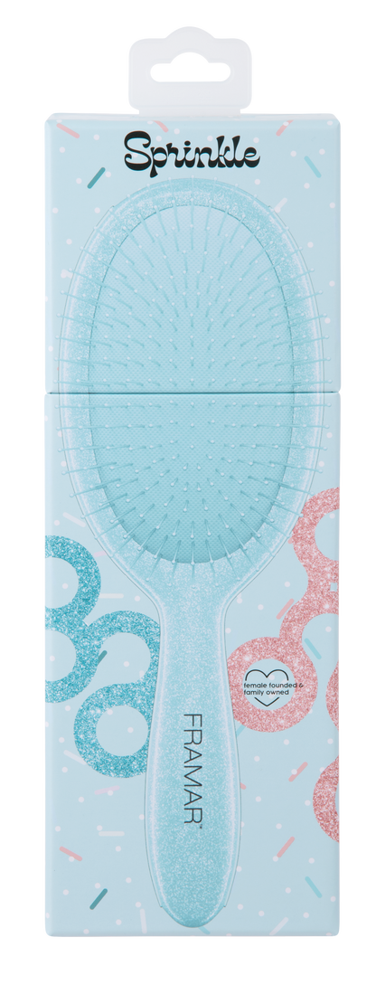 Framar Detangle Brush - Cookie Cutter Sprinkle