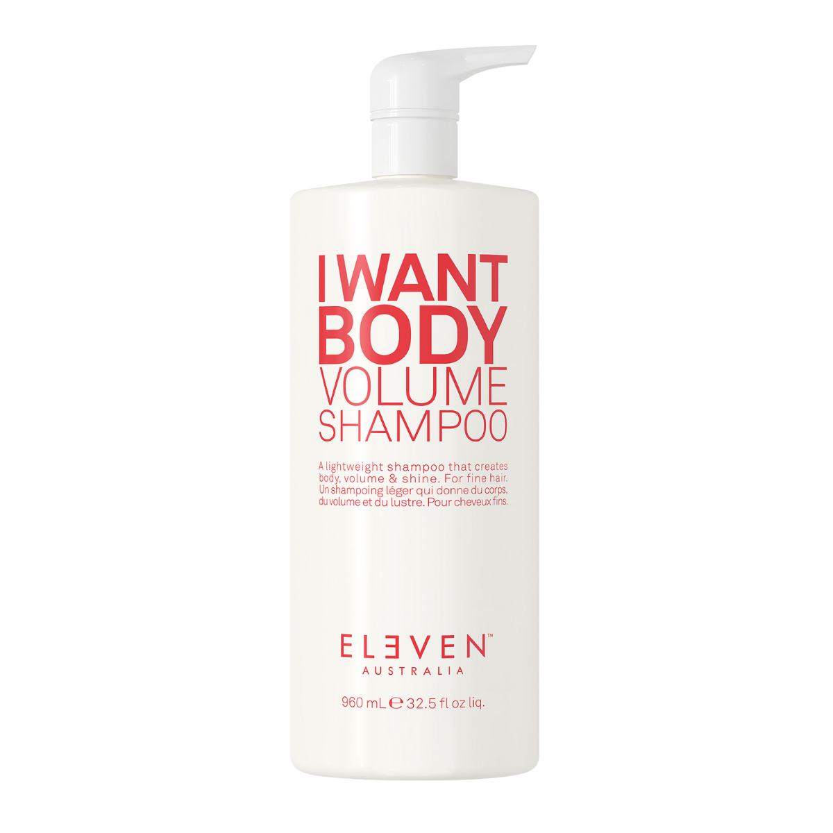I WANT BODY VOLUME SHAMPOO