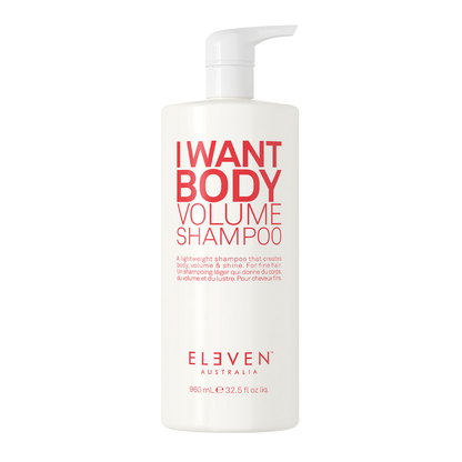 I WANT BODY VOLUME SHAMPOO