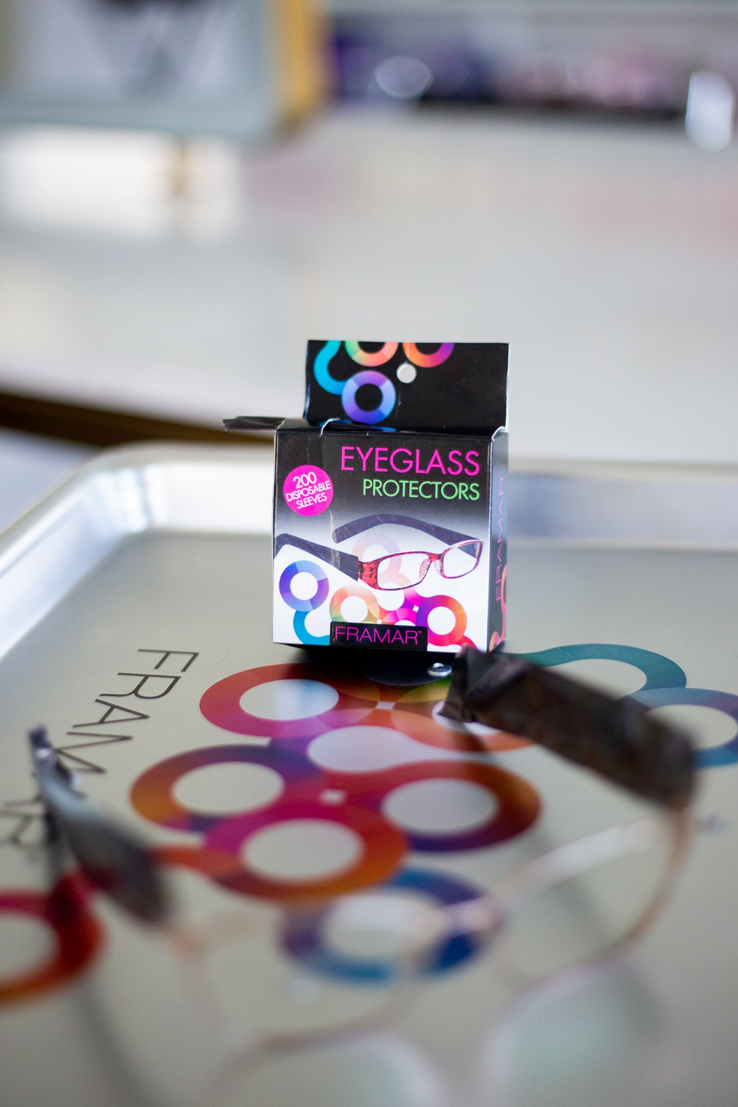 Eyeglass Protector Black 200 Sleeves