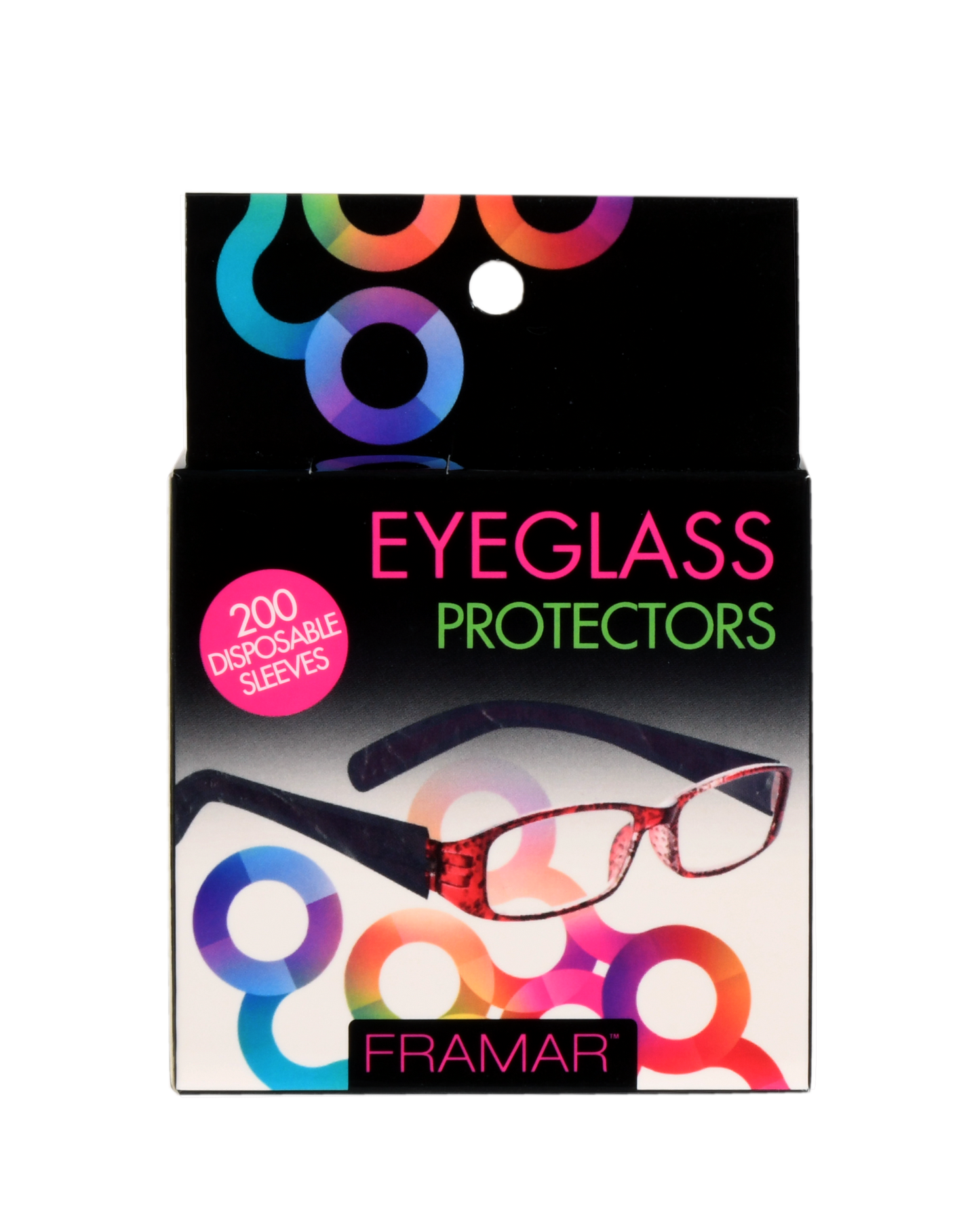 Eyeglass Protector Black 200 Sleeves