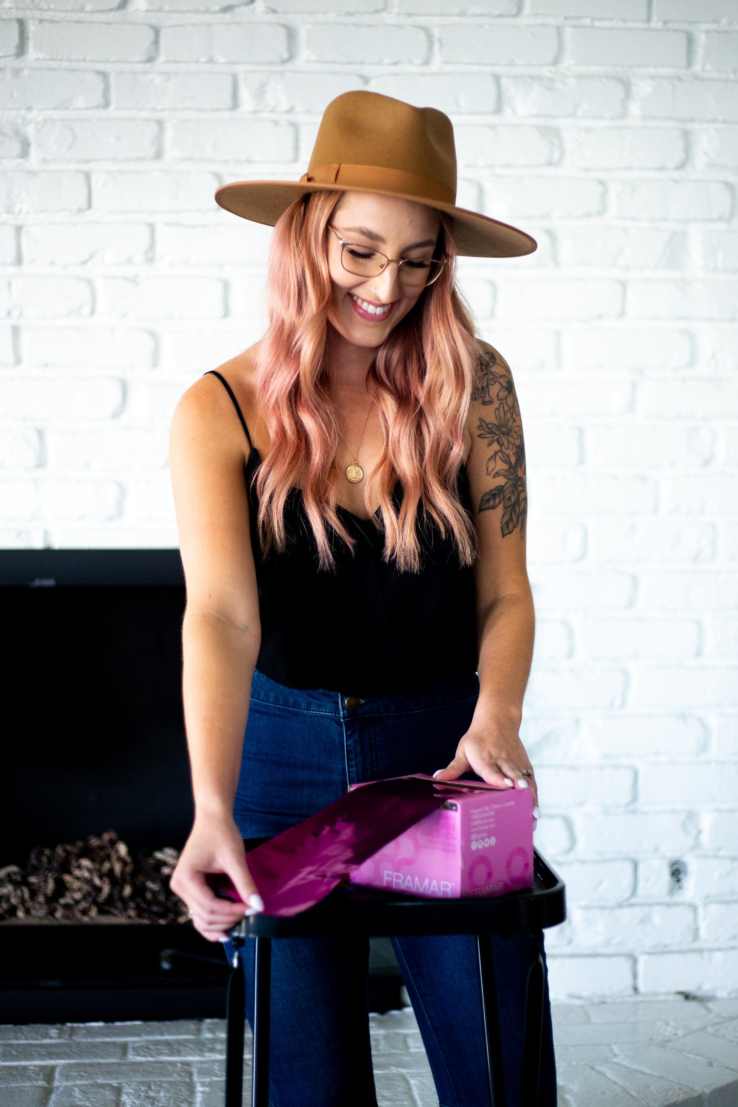 Large Roll Medium Magenta 1600 ft.