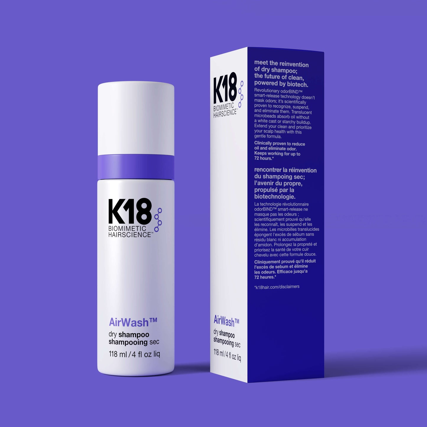 AirWashTM Dry Shampoo 118ml