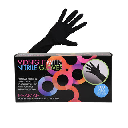 Framar Midnight Mitts Nitrile Gloves Small