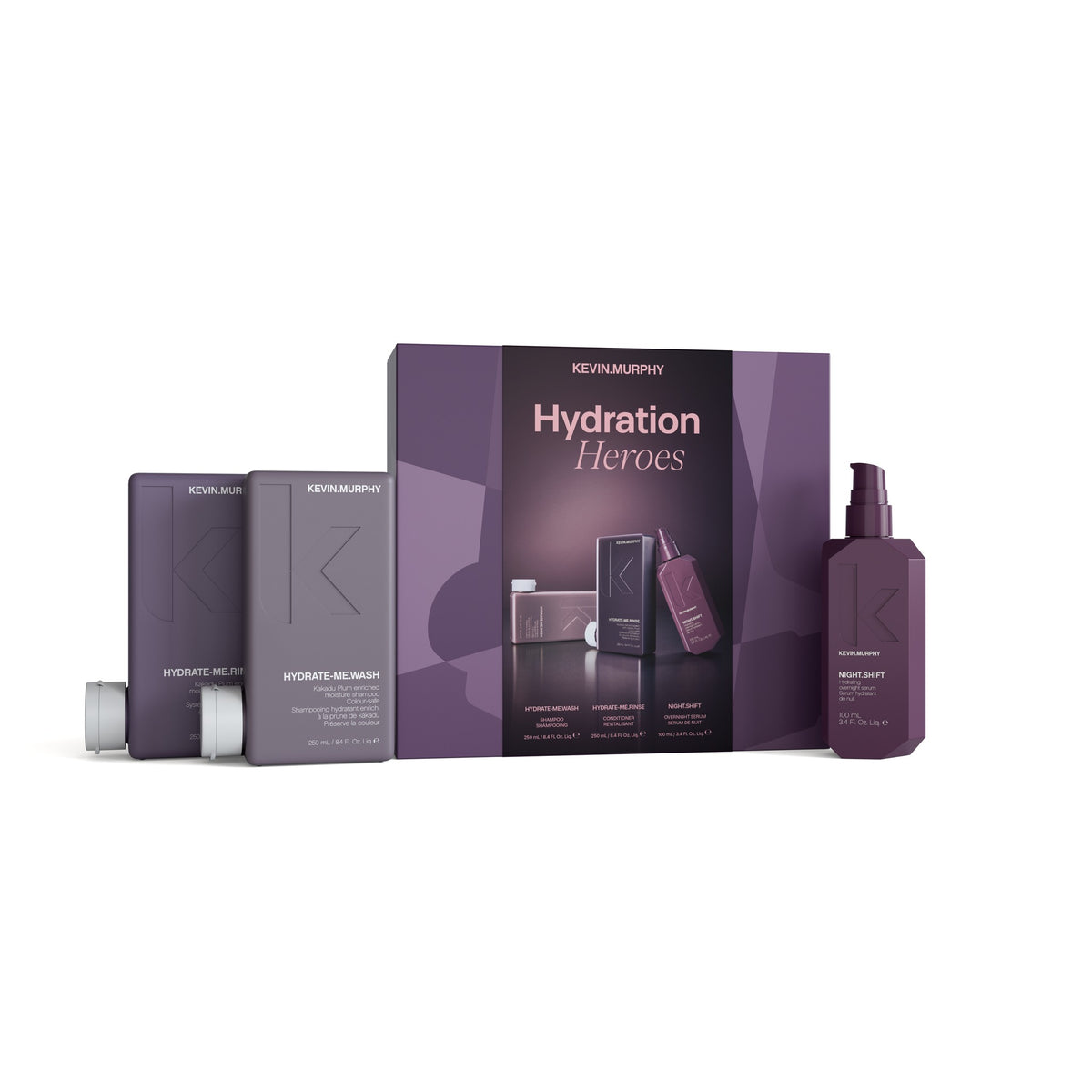 KEVIN.MURPHY HOLIDAY BOX 2026 HYDRATION HEROS mit Produkten