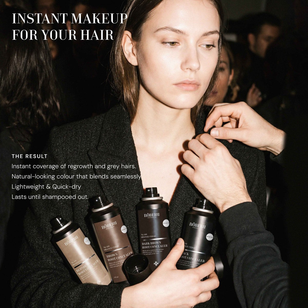Nõberu Root Concealer – Instant Makeup for your Hair