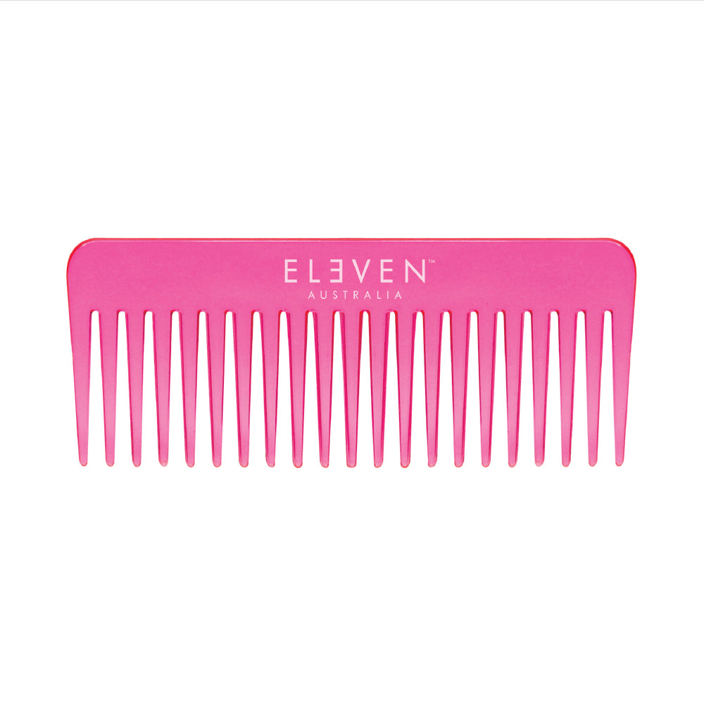 Neon Pink Transparent Comb