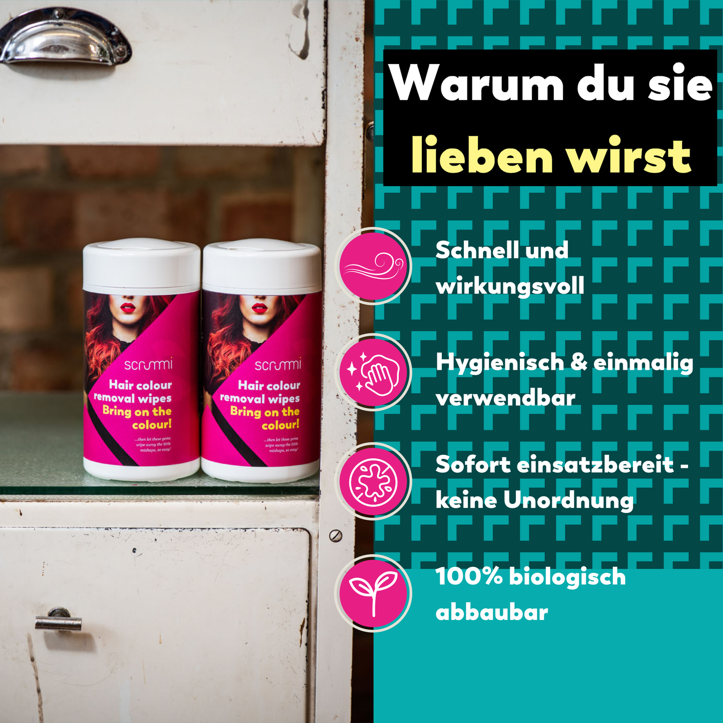 Warum du sie lieben wirst – Vorteile der Scrummi Haarfarbenentferner-Tücher